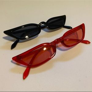 Small Cat Eye Fashion Glasses, Set of 2